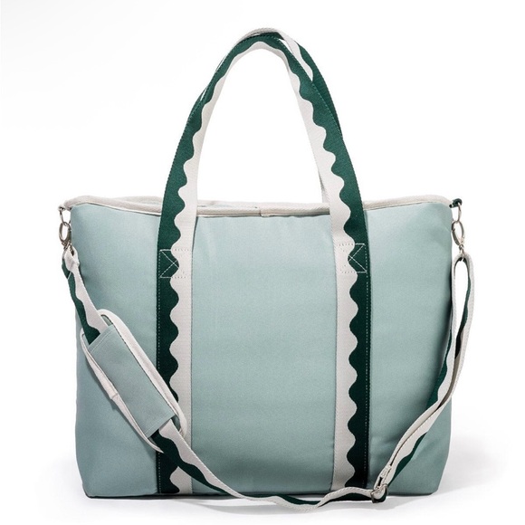 business & pleasure Holiday Cooler Tote, rivie green - Picture 2 of 8